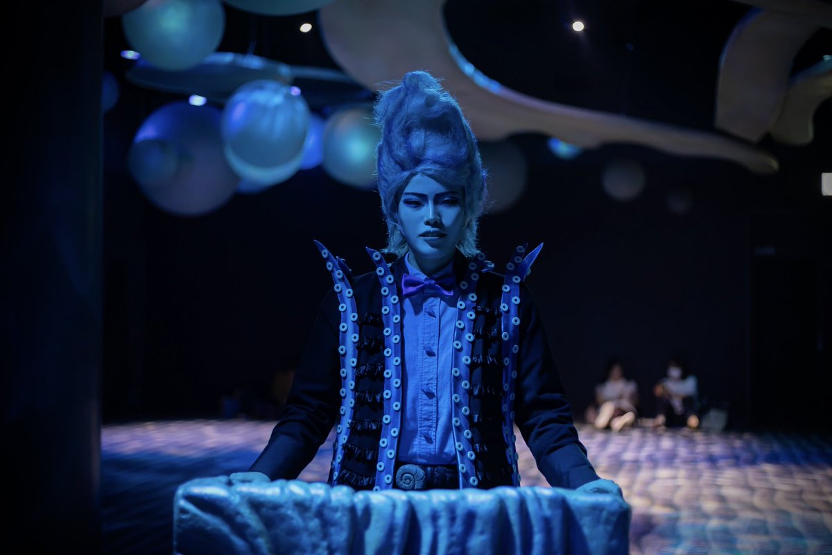 semu__da's tweet photo. #Ｄハロ仮装2025 

「海底王国へようこそー(棒)」 https://t.co/YF0rkQlIV3