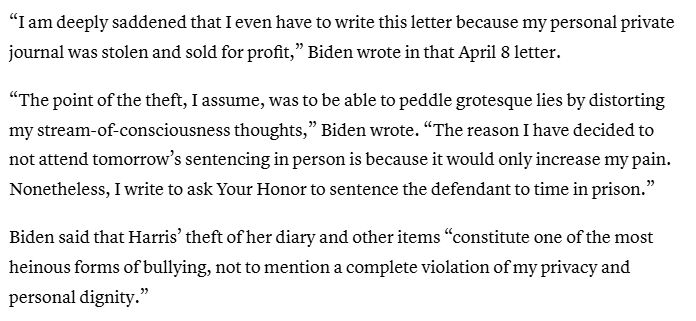 Radicaleptomy's tweet photo. @megapolis2007 @WeeChill67 @MarcinTyc The ONLY thing the Joe Biden did blah-blah w/ daughter that you guys have EVER had, was when someone stole her diary and tried to make something with it - they got hauled into court while Ashley Biden debunked their BS. https://t.co/rJhgzyEd8v