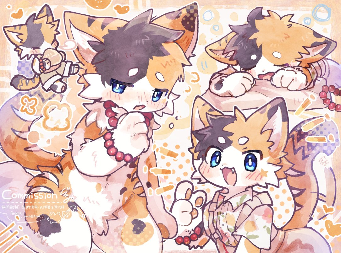 guruminn_M's tweet photo. 恥ずかしがりやの三毛猫くん　#skeb https://t.co/f73Vr0bV1i