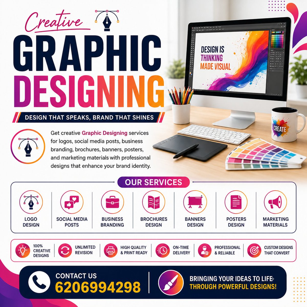 WebLokOfficial's tweet photo. Cont. 6206994298  Web: https://t.co/SbDii9cJcv Email: weblokindia@gmail.com  #GraphicDesigning #itwork #Webdevelopment #digitalmarketing #appdevelopment #gaurcitycenter #grnoida https://t.co/eYBlpg3xZz