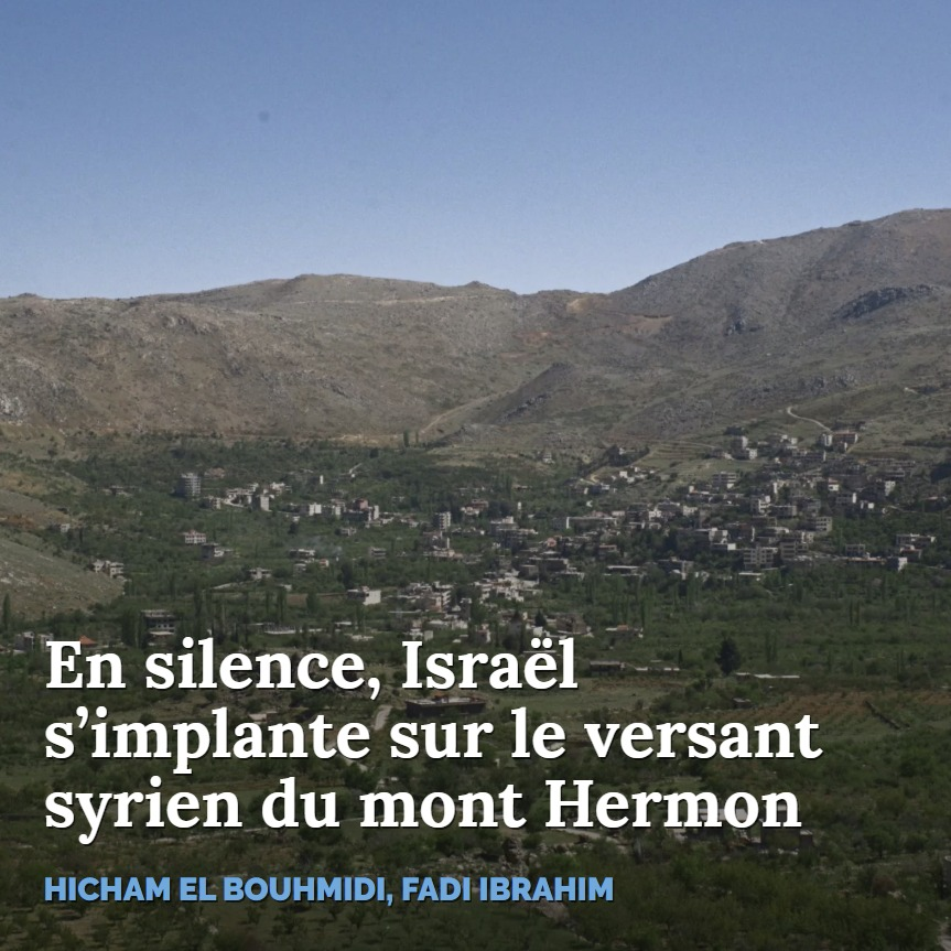 OrientXXI's tweet photo. #Syrie Photoreportage. Depuis la chute du président Bachar Al-Assad en décembre 2024, #Israël s’enracine peu à peu dans le pays. Les villages à majorité druze du mont Hermon se sentent abandonnés à leur sort #Damas #TelAviv
https://t.co/U1BWiHjVwN https://t.co/4AjS03gQyz