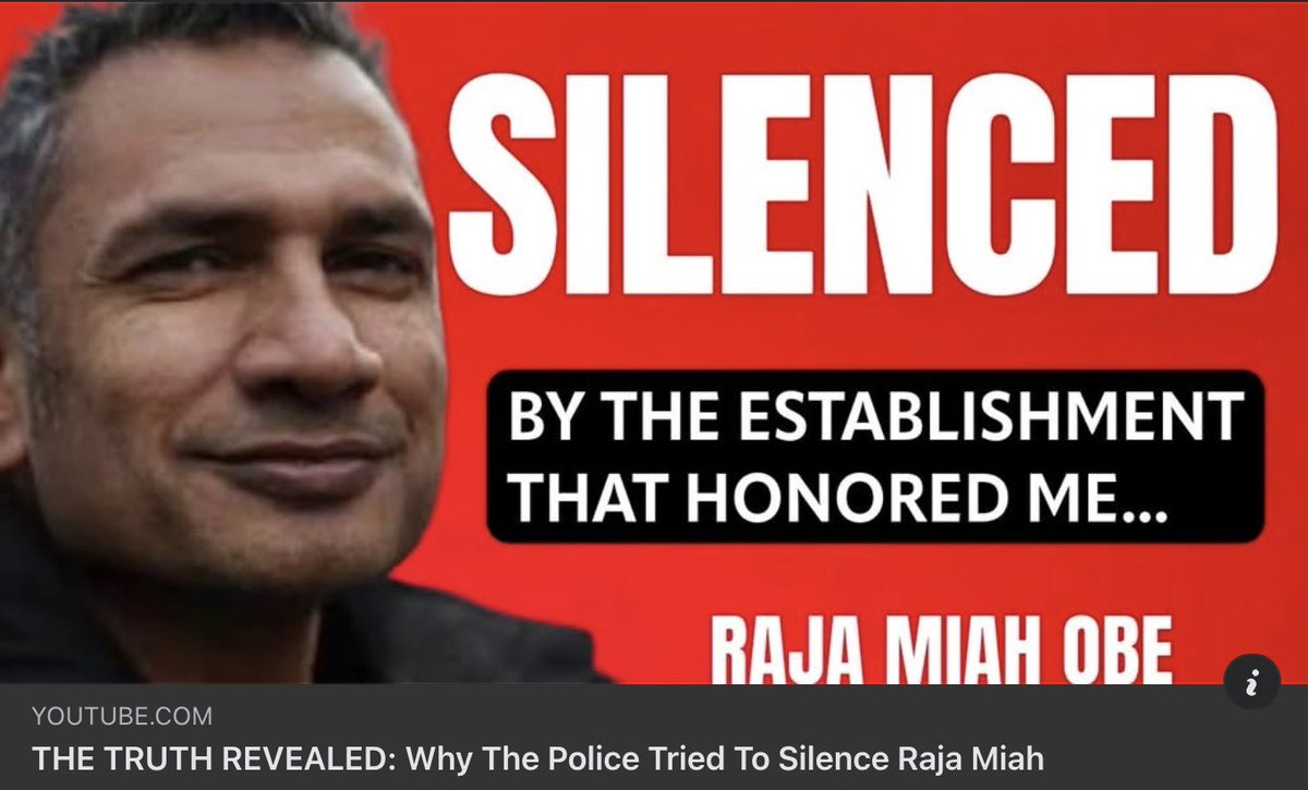 recusant_raja's tweet photo. ASK ANDY BURNHAM WHY HIS POLICE FORCE WAS WEAPONISED AGAINST RAPE GANG WHISTLEBLOWERS

People should know that Greater Manchester Police were involved in falsifying evidence and attempting to maliciously prosecute me and that they were directed to target me by Labour Party politicians.

Throughout this unlawful action against me, the man in charge of @gmpolice, in his role as Police & Crime Commissioner, has been Andy Burnham. Despite knowledge of what was done to me, to this day, the would be Prime Minister has failed to launch an investigation in to HIS own police force. I'll leave you to decide why.

As for my crime. I dared to speak out against the cover up of the gang rape of children and campaigned for a national inquiry in to the cover up.

Should any of your paths cross with Andy Burnham whilst he is out campaigning in Makerfield, please ask him to comment on OPERATION HEXAGON. 

This GMP operation was a joint venture between @AndyBurnhamGM's  police force and Labour Party politicians. It's purpose was to target and silence members of the public that dared speak out against the gang rape of little White girls by Pakistani men.

And no, I am not making any of this up. The would be Prime Minister Andy Burnham's police force was mobilised and weaponised to help cover up the industrial scale gang rape of children. Ask him if he denies it.

__________

Not too long ago, I had the pleasure of spending an hour speaking with @insiderlauren.  Here is her interview with me.

https://t.co/GNC0vWRe7W

Please give it a watch. Lauren was very brave to host me. Unfortunately, as those of you who follow my work know all too well, not a single mainstream media outlet or journalist dares interview me. We all know why. I take this to a place from where there is no coming back.

_________

If you take value in my work, and are yet to do so, please support my crowdfunder. I am taking legal action against one of Burnham's key political allies, Jim McMahon MP. The target is £100,000. We have just over 48 hours to try and raise the final £18,000. At the time of writing this post, we have reached an amazing £82,089.

This is the link to support the legal action.
https://t.co/7M2vm1AaXy

Thank You
Raja Miah MBE