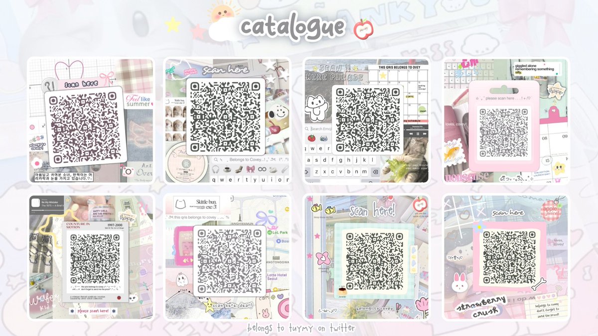 saalvtre's tweet photo. haai peeps! 👀🫧 jajan qr / qris deco di @tuymy yuk! 🎀 ada qr deco chibi, cute, moodie dll 👔🐹 cuss kepoin katalognya 🍓🏩 #zonauang https://t.co/zO1botXqTo