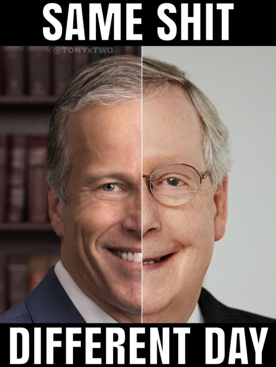 GnosisWolf's tweet photo. Well…another week of GOP garbage clown behavior is officially happening.

Pass the Save America Act, or America has a much harder future. https://t.co/nXl7en9fIc