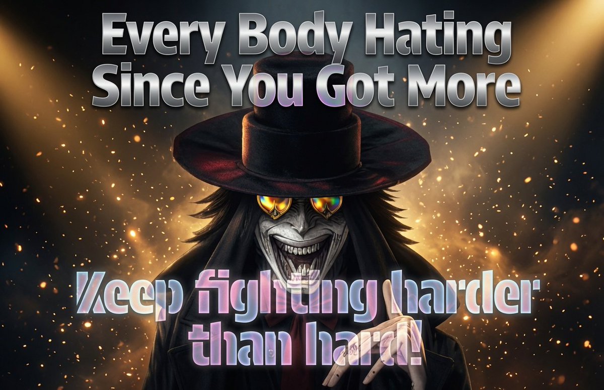 SebastianWols17's tweet photo. Every Body Hating Since You Got More
Keep fighting harder than hard!

No matter if you are a Dev, Kol, CEO, or just harder working guy in web2 work, they will try to take you down or FUD or talking behind your back.

"He got more" he has to be stealing or licking boss ass... 

They hoping you will fall, but they never gave even 1% of what you did, So stop listening to the crowd! 

I SAY YOU ARE A KING OR A QUEEN it`s your time, your story, your life, haters gonna hate, block, and move on!

We are not here to play!
Family! Friends! Hard work! Respect is what matters! 

Lock in your mind, and use your best skills to be on top of your field! 

I BELIEVE IN YOU

Some that believe in me, and they don`t have to:
@CryptoWizardd 
@CryptoGirlNova 
@KAPOTHEGOAT01 
@IncomeSharks 
@ScottLEOWarrior 
@Mrbullemmy 
@0x99Gohan 
@Krypt0nite8 
@ibamaulanaX 
@MarketMantis_ND 

Hats off to you!