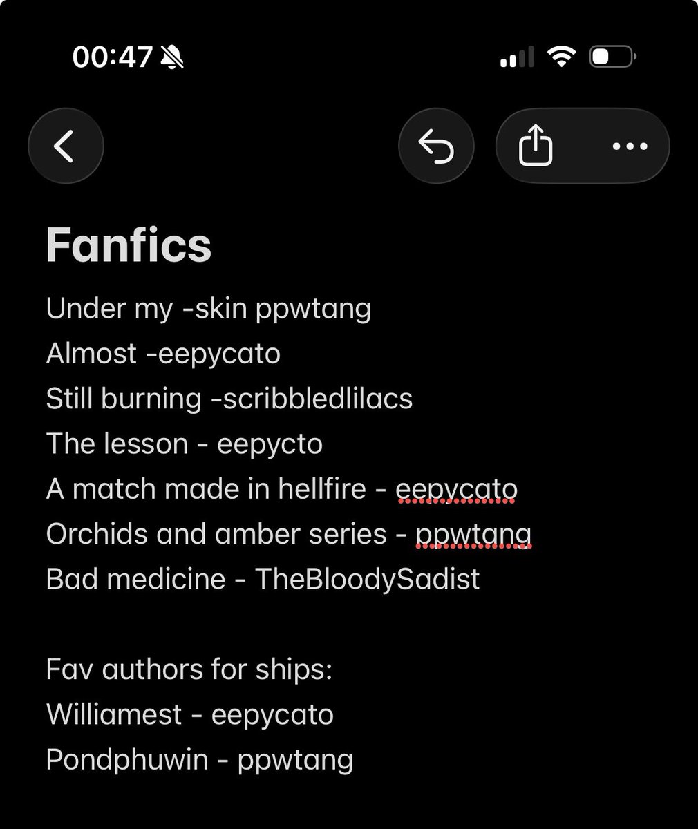 p1h_armonyy's tweet photo. I have some fav fic writers yall.. 
(Mind you this isn’t all ive read its just what Ive read that I remember reading)

No yall dont understand how much I love @eepyasalways and @ppwtang_ works 🙏 https://t.co/IYaIngOOIN