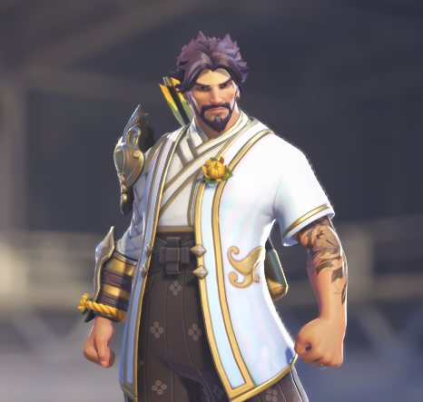SyllStell's tweet photo. Really interesting that Hanzo's flower skin was the "Chrysanthemum" because, even though they are a symbol of nobility in Japan, they are also a symbol of homosexuality, referenced in literature as early as the 1700's https://t.co/QI6GnYpqh0