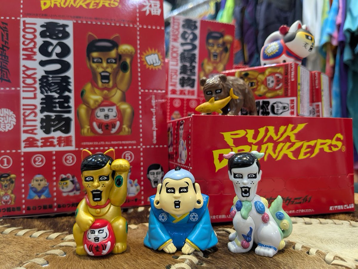 8*9様 ラグマットセット（イズモンスター　パンクドランカーズ） パンクドランカーズのブラインドBOX 「あいつ縁起物」入荷しました