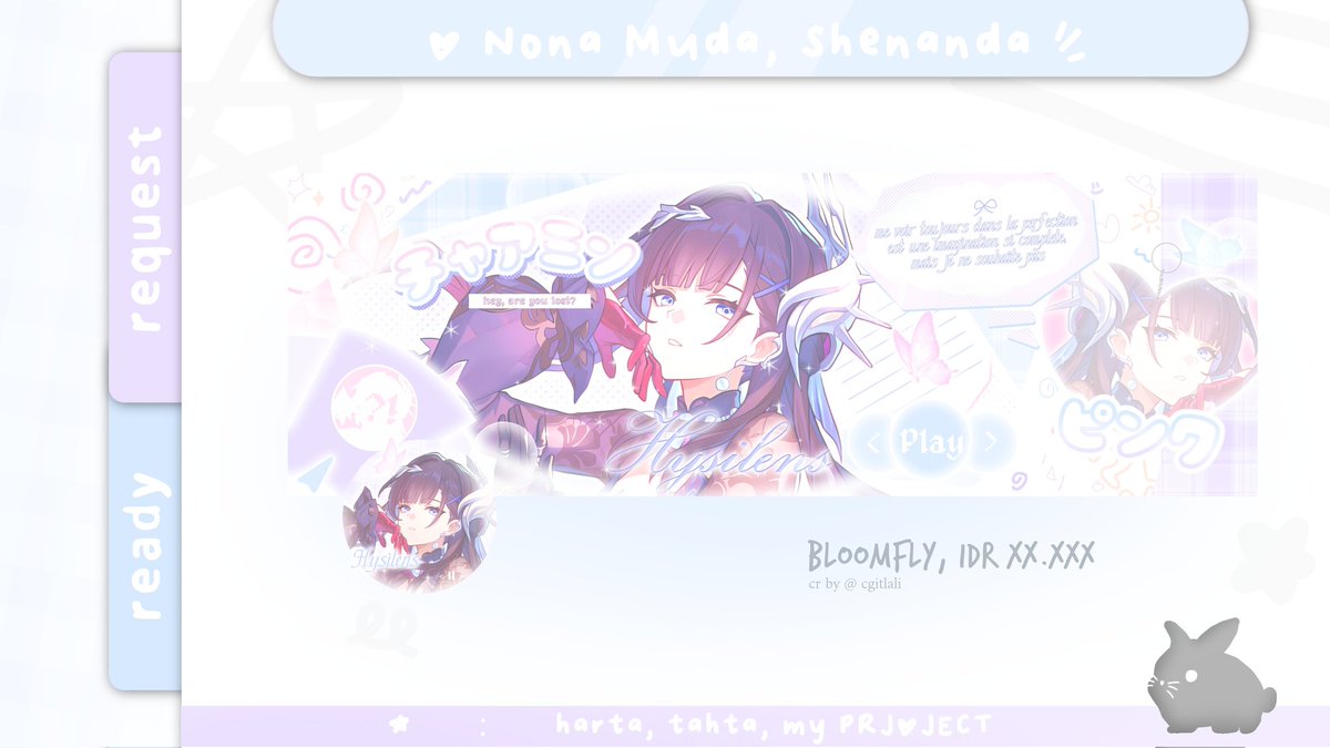 macrinette's tweet photo. @jingeuan Kakkk @cgitlali awalnya mau dibuat katalog tp mending aku sell as template aja, 100k/ea https://t.co/McDoqMdC3B