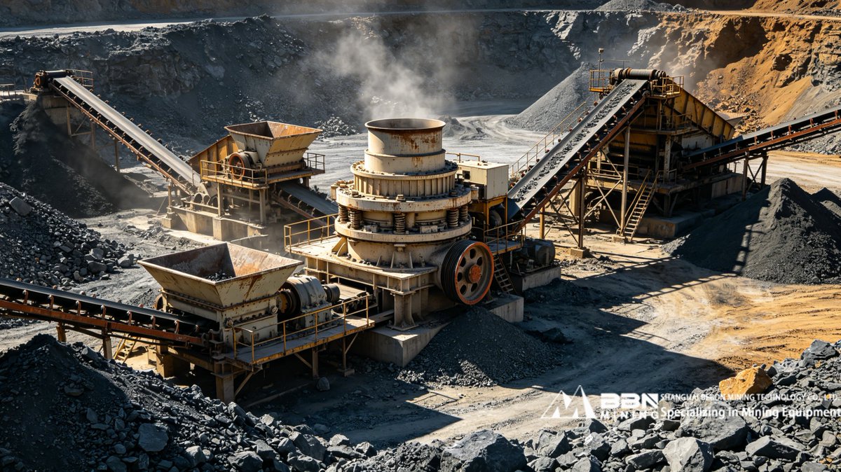 bebonmining's tweet photo. Looking for cost-effective cone crushing equipment to cut your operational costs?

Upgrade your hard rock crushing line with our high-performance hydraulic cone crusher💪

#ConeCrusher #HydraulicConeCrusher #RockCrusher #MiningEquipment #QuarryMachine #StoneCrushingPlant https://t.co/zBQ7VOqWV0