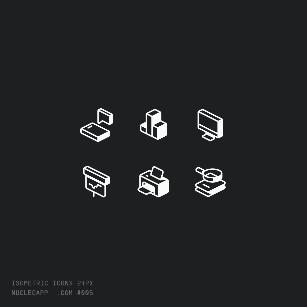nucleoicons's tweet photo. We’ve added 50 new icons to the Isometric family.

Download them for free 🖤
https://t.co/cYpjtITmBm https://t.co/DVDGNPZpmh