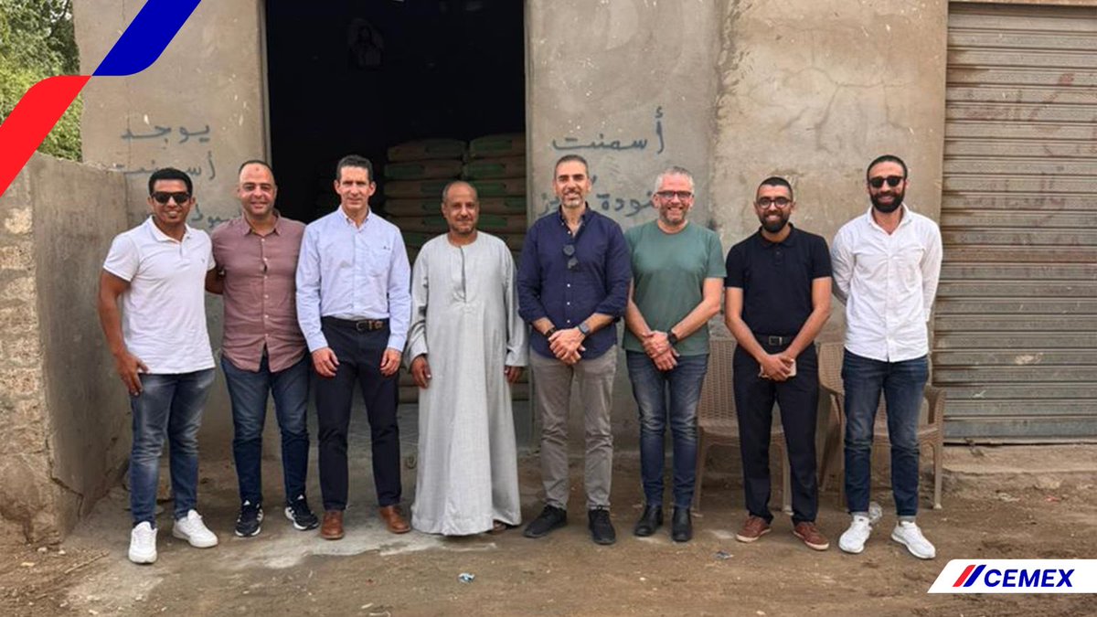 CemexEgypt's tweet photo. At Cemex Egypt, our customers are at the heart of everything we do. https://t.co/R8UhCejOKV