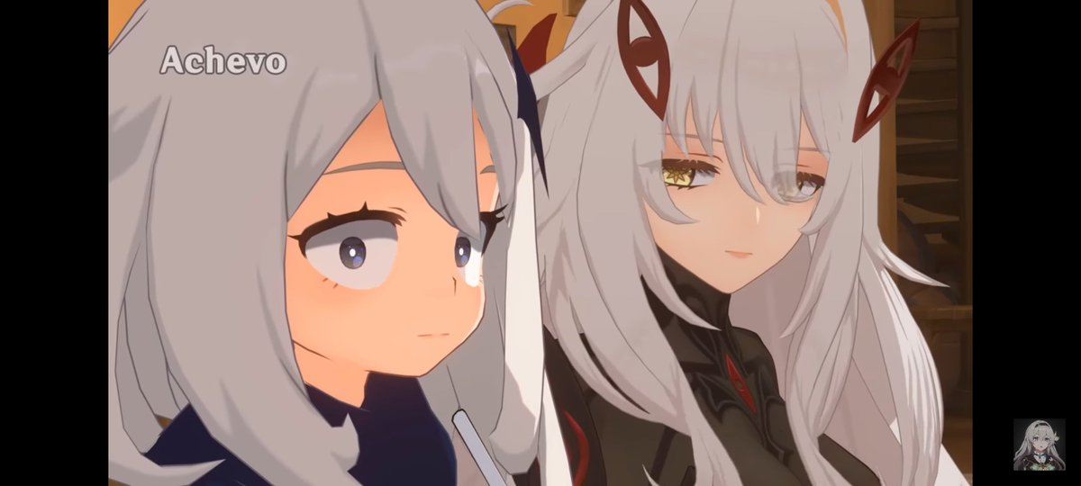 FourthVessel's tweet photo. ㅤ
While the Traveler was away with Paimon alone, Ronova manifested. She looks at Paimon casually before saying

“ There are no traces of Asmoday here .... where could she have gone. ”

[ @Shade_Of_Space ]
ㅤ https://t.co/M8rSjdlQSH