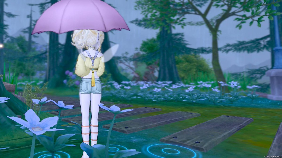 DQX_tomoe's tweet photo. #Studio213
雨の庭*☂︎*̣̩⋆̩
こちらも絶対行きたかったのです
しっとりとした雨が思わず傘をさしたくなるお庭☂️
お部屋のスタジオも素敵でした✨
リアルだと雨の降る前に頭痛するので苦手です… https://t.co/4I8pS83Cyy