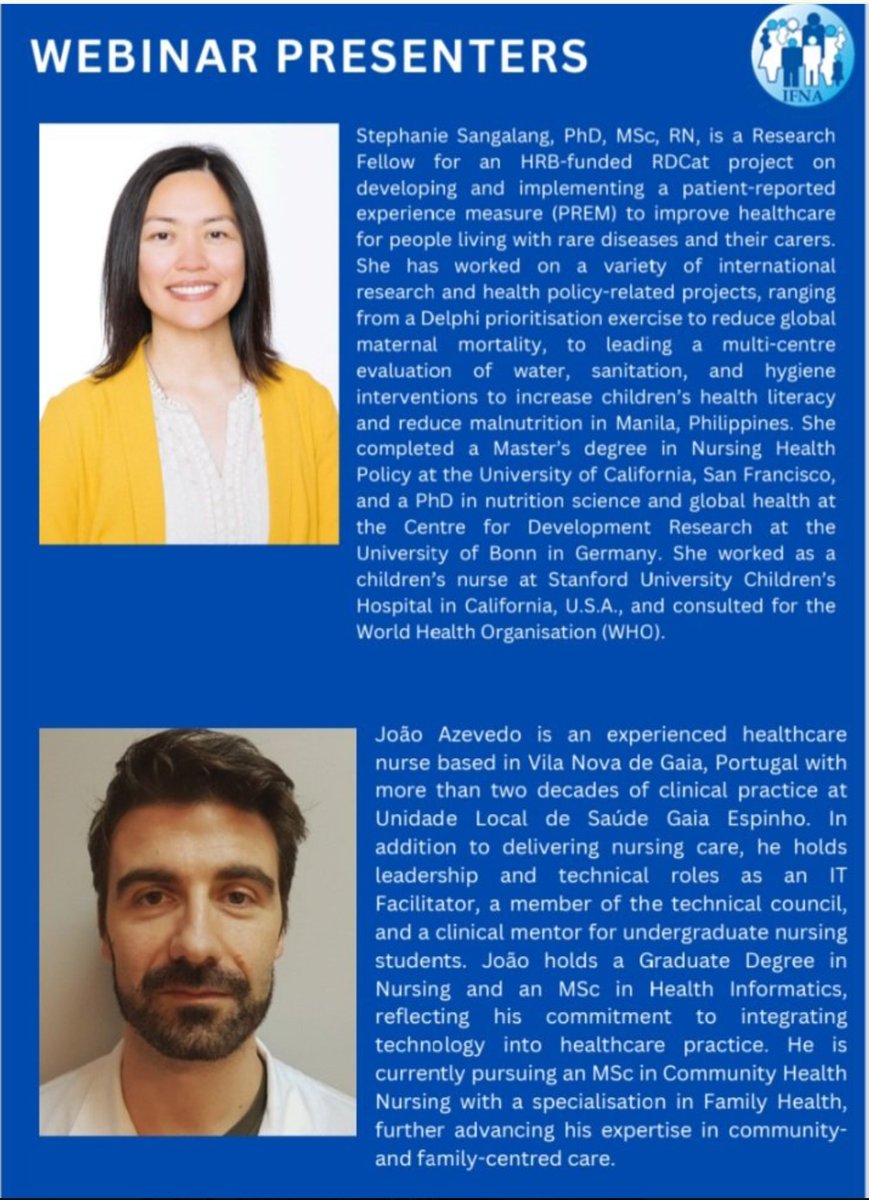 IFNAorg's tweet photo. Don’t miss the upcoming #IFNA UK/Ireland Chapter Webinar! 
🗓️ 08 June 2026 📷 12:30 - 14:00 (GMT+1) 
📷 FREE registration: https://t.co/3I4rsFgn2q @alannalcoleman @minoritised @cancer_nurses @nurseNA960 @FLoridaNP @ktulenko @drnursenick https://t.co/GkTCPgOhL3