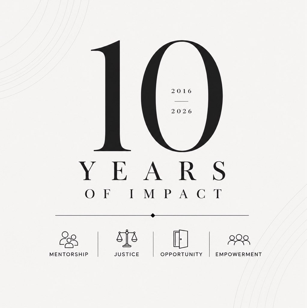 swcmnpc's tweet photo. Celebrating 10 years of empowering aspiring legal professionals, fostering mentorship, advancing social justice, and opening doors to opportunity.

#10yearsofswcm #swcmnpc #law #empowerment #impact https://t.co/edUDZldtpW