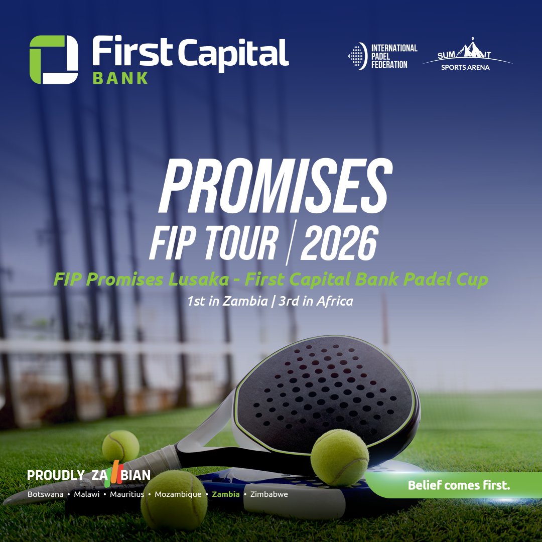 FirstCapital_Zm's tweet photo. Join us courtside for the action.

Read full article here: https://t.co/5Un9U8ZyiU

#BeliefComesFirst #FirstCapitalBank #ProudlyZambian https://t.co/PKJB6PUfBl