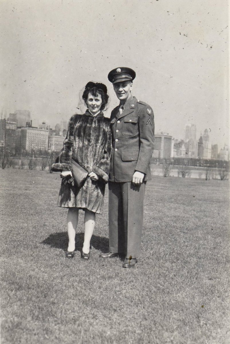 AlanHFraser's tweet photo. emembering my first cousin Staff Sgt. John McGeachie, 489th Bomb Group, USAAF, born Glasgow, Scotland, 1919, and moved to Buffalo, New York, USA, with his family in 1929. John returned to Europe in World War 2, and was killed on 2 June 1944 on a pre D-Day raid. https://t.co/IqvQcQCzkg