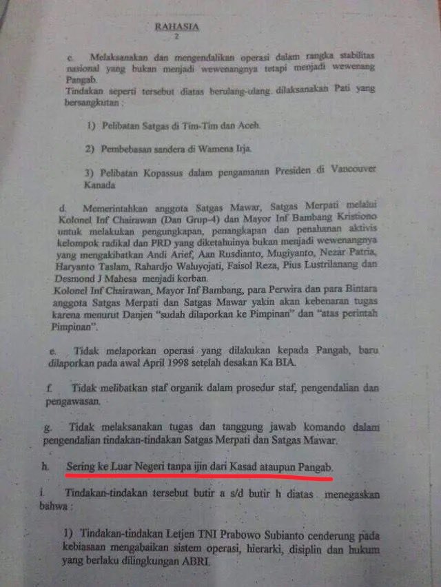 apaaisiareal's tweet photo. @Gerindra di surat pemecatan prabowo aja ada poin ini. emg doyan aja jalan jalan pake uang rakyat https://t.co/Rtrp8XfBIc