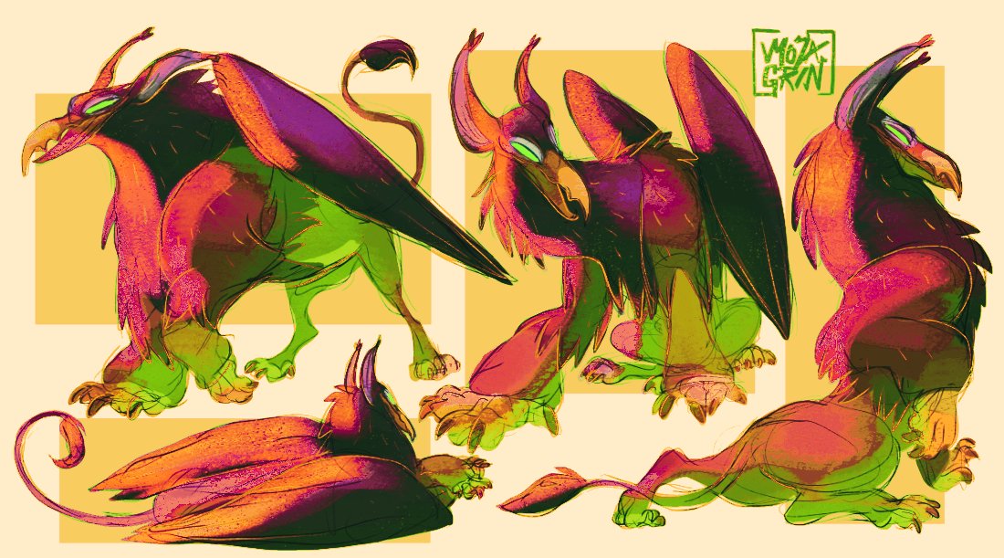 mozagrin's tweet photo. Griffin fanart from the Quest for Camelot movie

This 1998 movie was very forgettable and terrible  lol. I have many critiques of the movie itself, but the griffin villain had a great character design. The voice didn't match the character imo, but the design was solid. https://t.co/0lhLXIrRNi