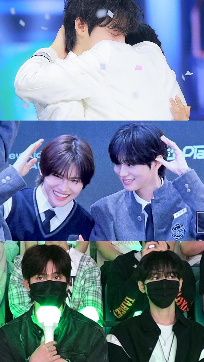 kimjiyongz's tweet photo. yongpokz endgame debuting together and not getting separated was the best thing to ever happen to me actually… my soulmates 🫂🤍 https://t.co/MVoKVNQsWx