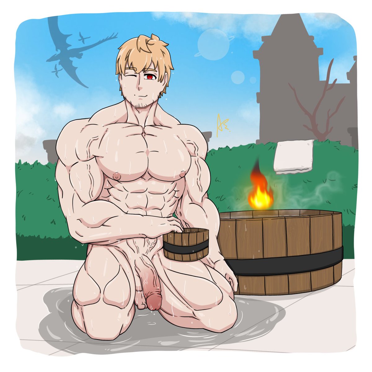 TigerFujimura's tweet photo. (Repost) [OC] Hugo - Makes HOLY WATER https://t.co/Wji4d4zM23