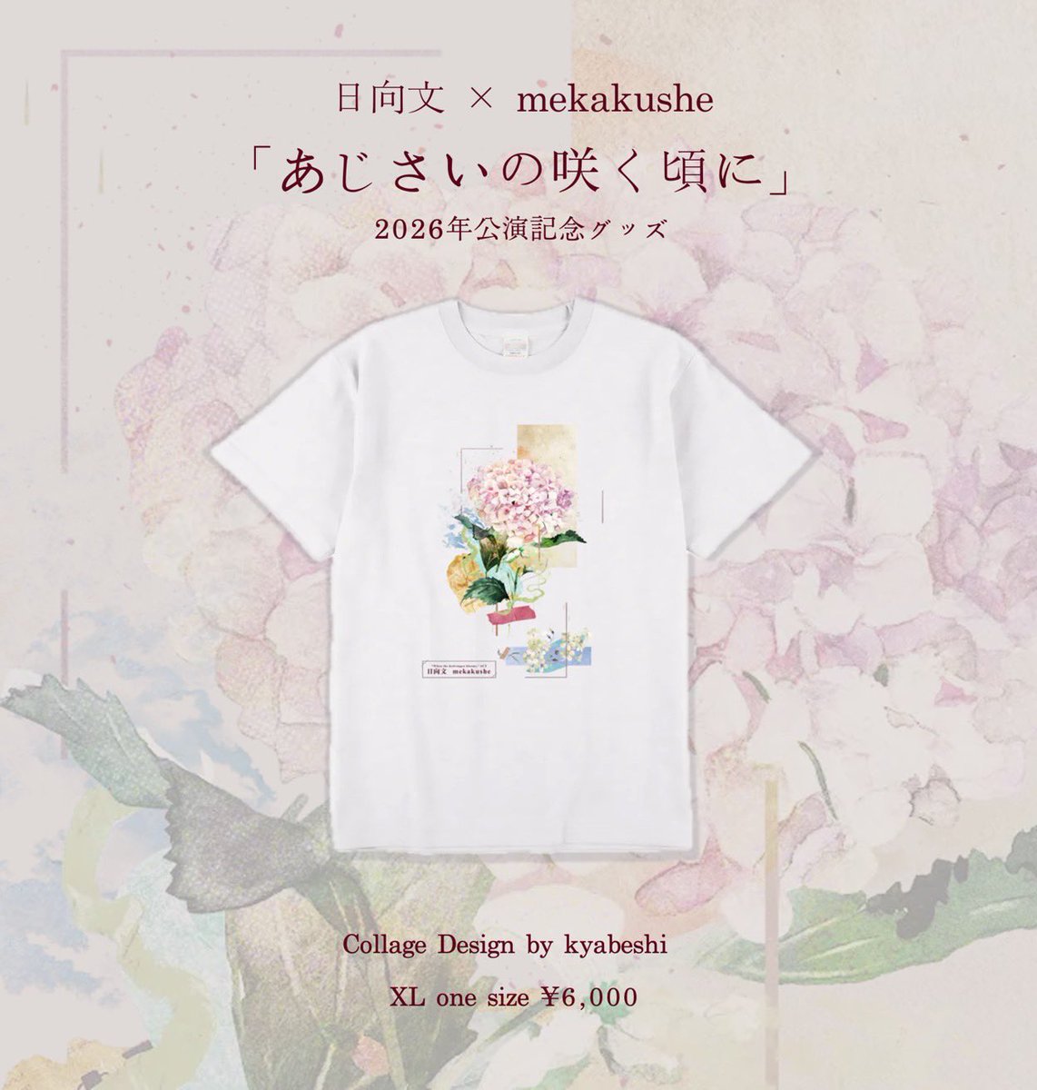本日は日向文×mekakushe〈あじさいの咲く頃に〉東京公演初日です