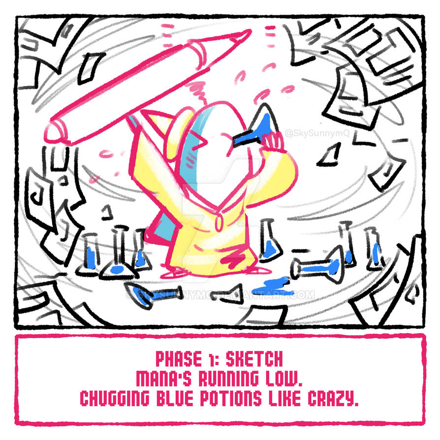 SkySunnymq's tweet photo. The Cycle, a Billion Times Over
#ArtistHumor #ArtProcess #Relatable #InfiniteLoop https://t.co/3iApS5KShR