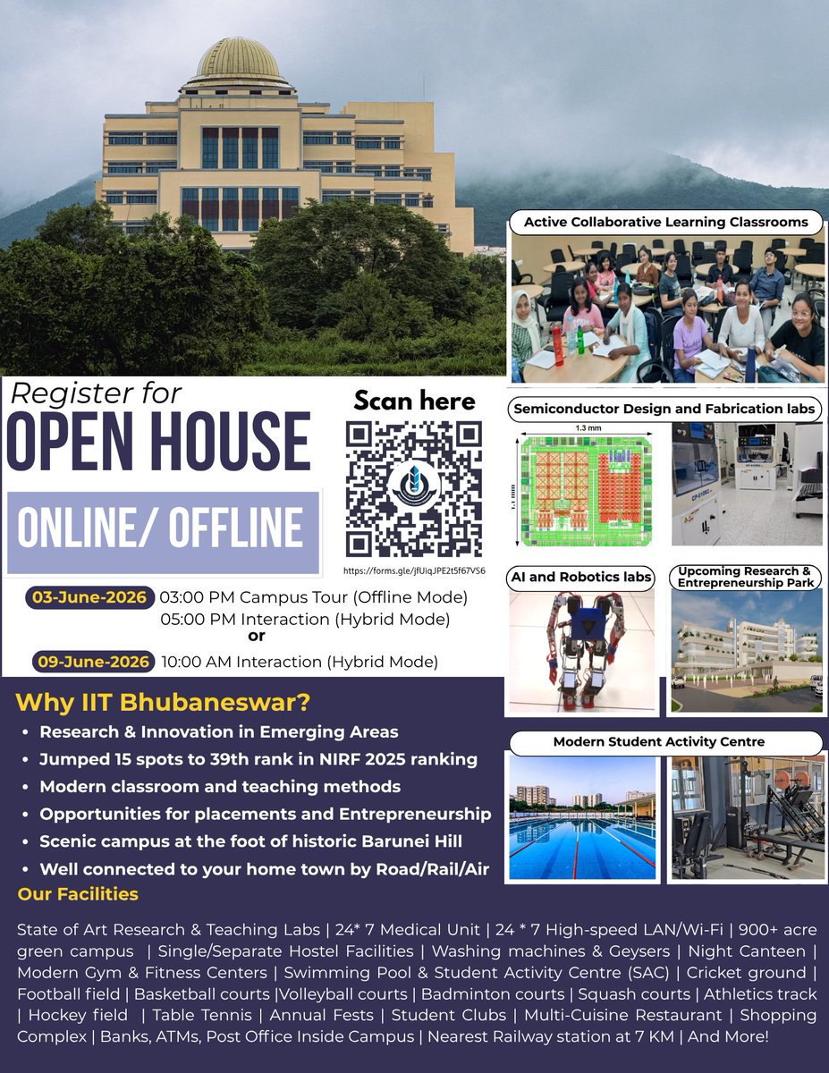 🎓 An IIT Is More Than a Degree. Experience the IIT Bhubaneswar ...