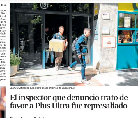 BertaGDeVega's tweet photo. Este país. Pero el tipo lo hizo. Es funcionario y le represaliaron. Pero no le echan a la calle. Ojalá menos funcionarios cómplices. https://t.co/NNdW4ziU1S