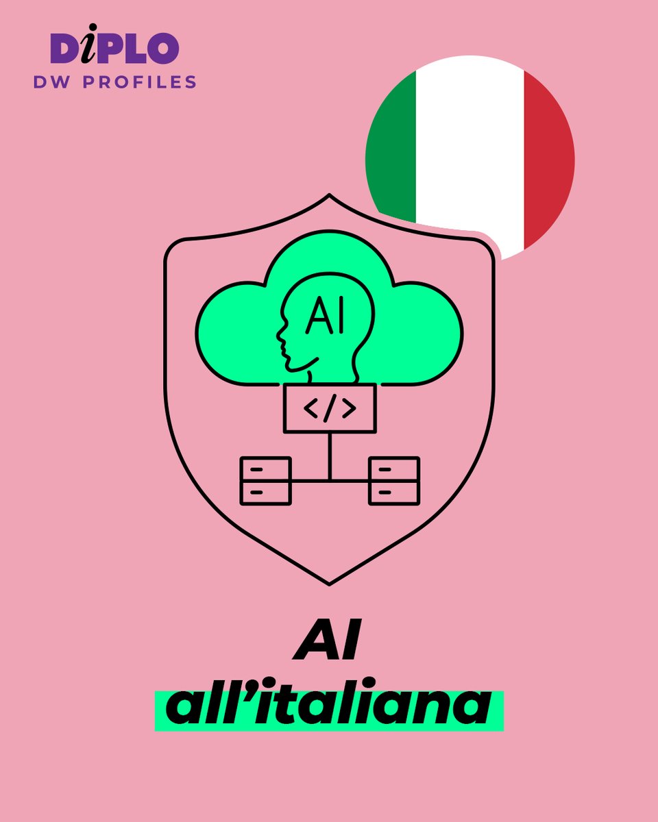 DiplomacyEdu's tweet photo. On the occasion of Italy’s Republic Day, we spotlight a country that is placing digital governance at the centre of its state modernisation.

Italy became the first EU country to adopt a comprehensive national AI law, aligning with the EU AI Act while adding rules on health, labour, justice, children’s safety, copyright, and deepfakes. Its approach goes from AI oversight by AgID and ACN to strong privacy action by the Garante, cybersecurity planning, public-sector cloud migration, and platform/content regulation.

Explore more:
https://t.co/IIcXl46zxZ

What you’ll find:
🌐 Insights into the Italy’s digital strategies and initiatives
🤖 An interactive AI assistant to delve into the country's digital policies
🗺️ A comprehensive look at its digital infrastructure through our interactive map
.
.
#Italy #DigitalGovernance #AIGovernance #Cybersecurity #DataProtection #DigitalInfrastructure #DigitalTransformation #DigitalPolicy #DigitalEconomy #ECommerce #Broadband #5G #CloudStrategy #SubmarineCables #PlatformRegulation #DigitalRights #EUAIAct #PNRR #ItaliaDigitale2026