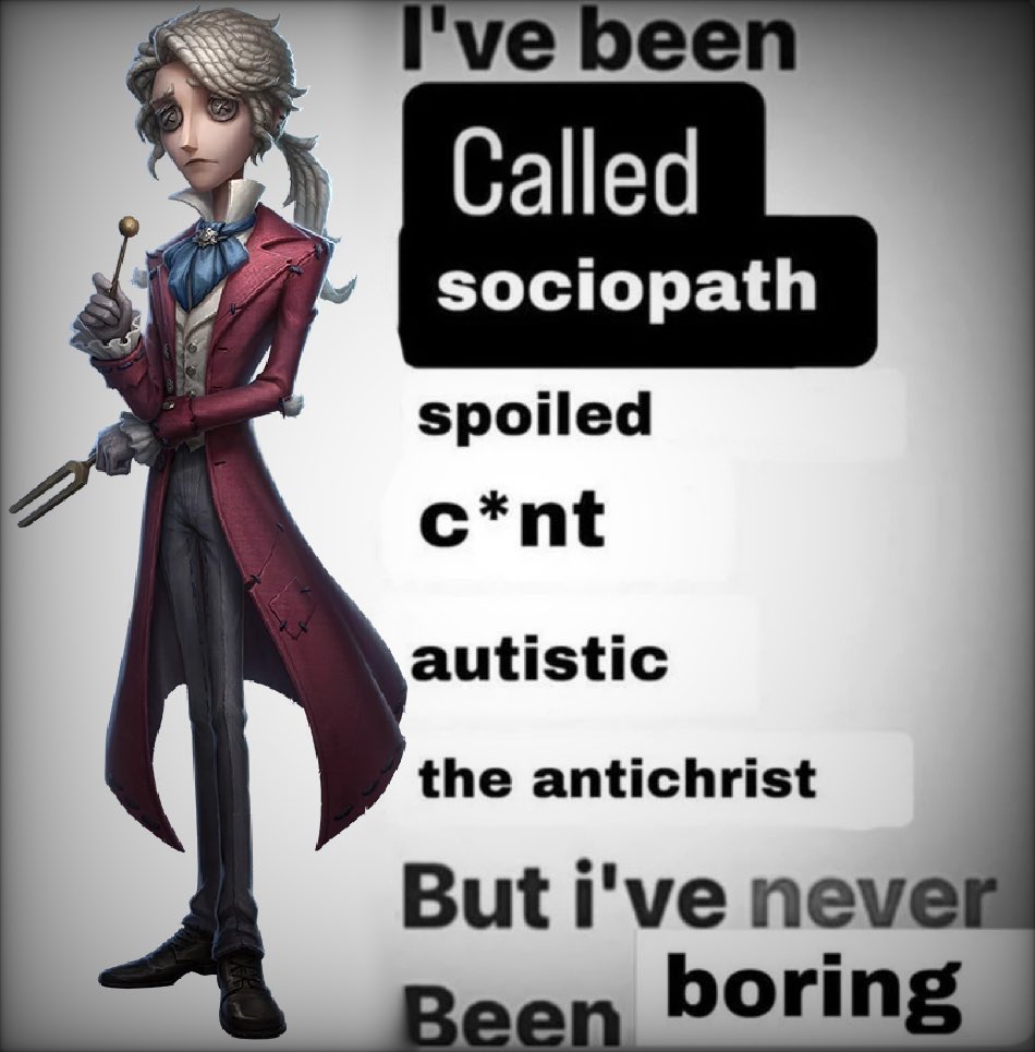 I LOVE COMPOSER IDENTITY V WITH MY ENTIRE SOUL AND tweet media