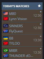 draulon's tweet photo. We love it when the matches turn gold on HLTV https://t.co/ZwoLaKIMfH