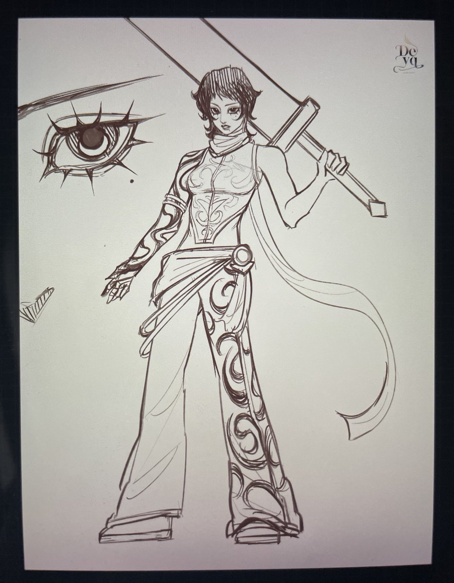 paim9n's tweet photo. genshin oc but idk what i'm doing https://t.co/ncalfcpbCk