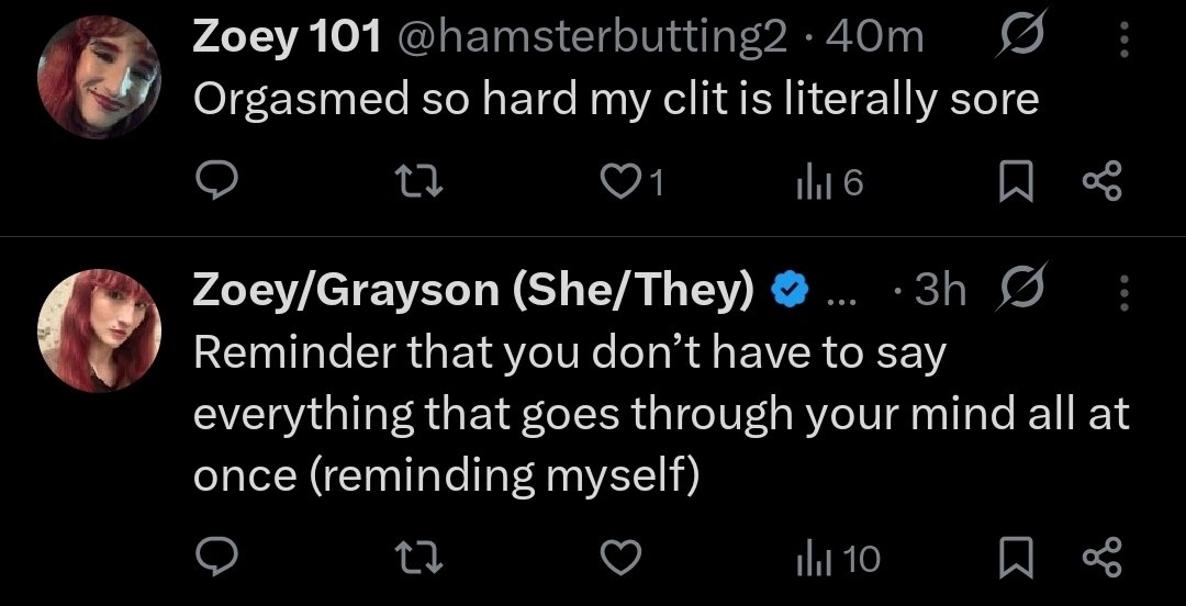 MAYTechnique's tweet photo. @hamsterbutting2 I appreciate both posts equally, but i couldn't help but laugh with these being side by side and the first thing I read waking up today https://t.co/4hWKFBhQWJ