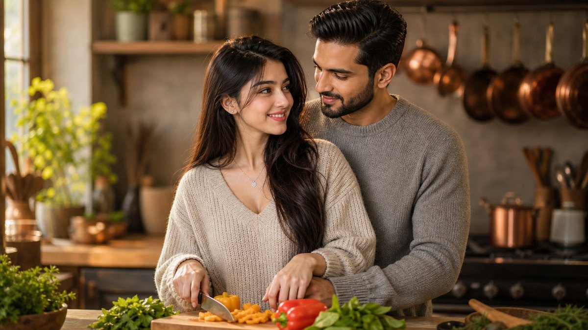 Couples Cooking Lifestyle Photography