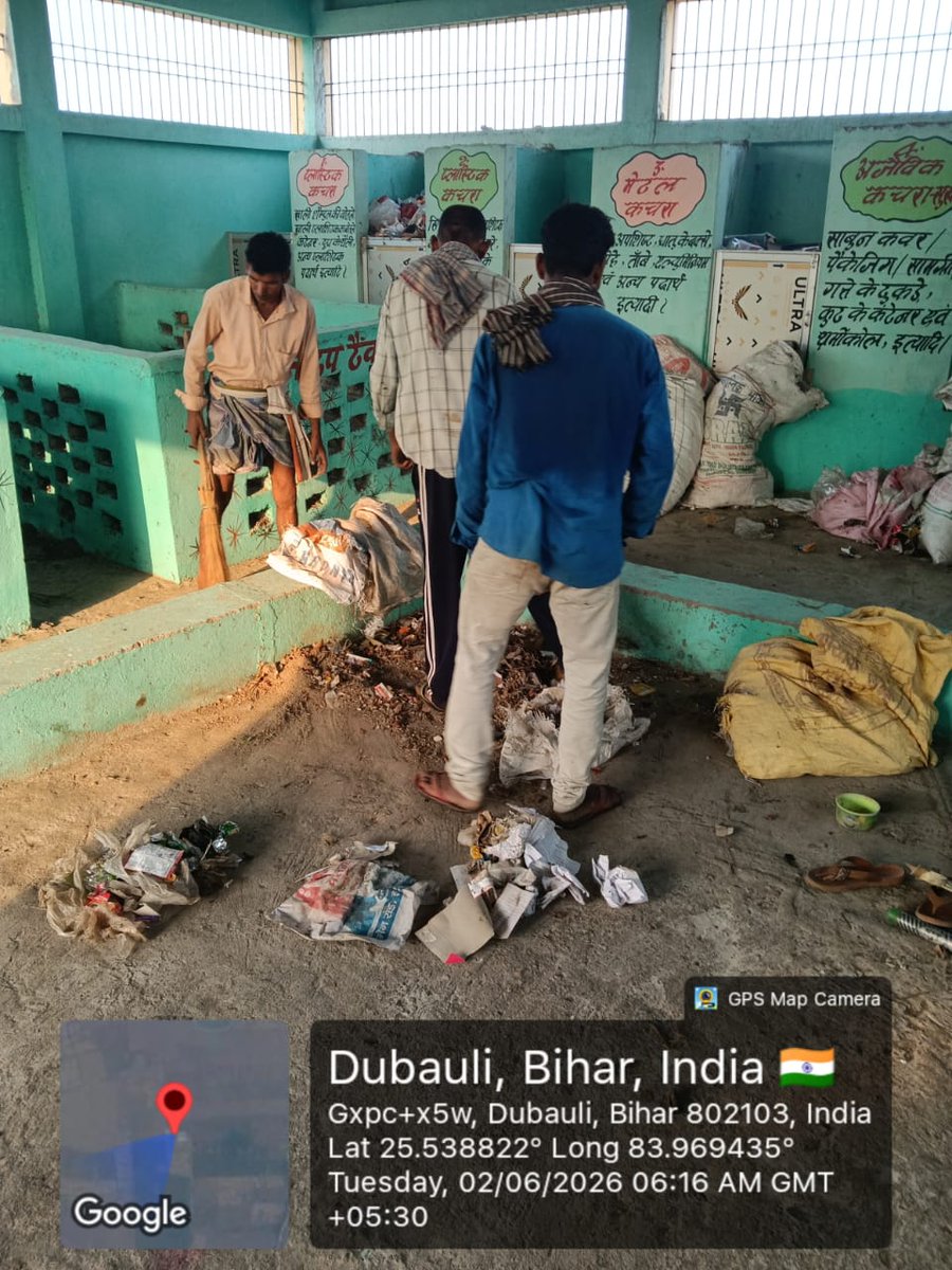 BuxarLSBA's tweet photo. Ensuring WPU functionality at Chhotkanuaon panchayat of sadar block in #buxar district @LSBA_Bihar @rajeshkbas42  #SwachhGaonSurakshitJalvayu #MeraGaonMeriJimmedari https://t.co/9XvUO5B4Va