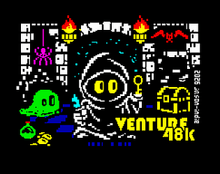 SpectrumAndRet1's tweet photo. Venture48k -ZX Spectrum-: https://t.co/em2yODlNgF https://t.co/uibsLF5MY3