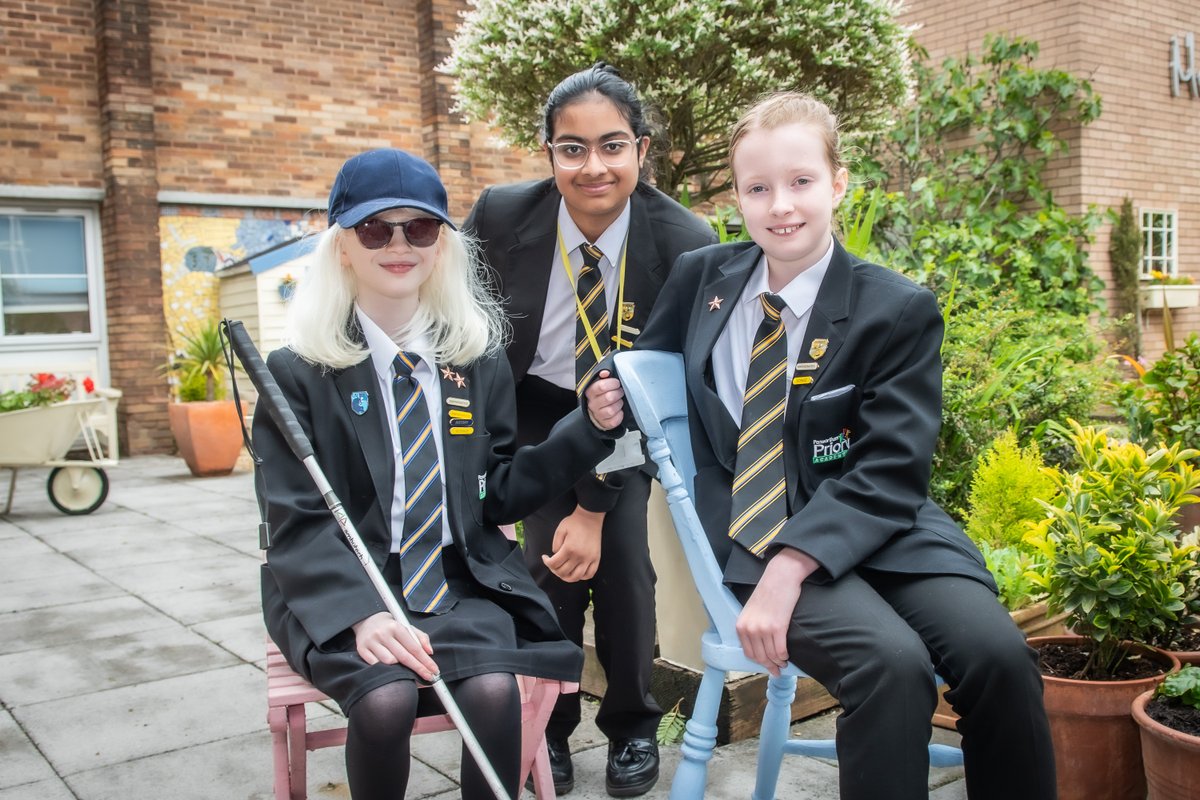 PriorySTC's tweet photo. Two Year 7s have gone above and beyond to support their friend, who is partially sighted. By taking part in sighted guiding training with our VI specialist, they’re learning how to help Imogen confidently navigate school life.

Truly heartwarming.

https://t.co/RnMlm01ndQ https://t.co/YU1J5IybM9