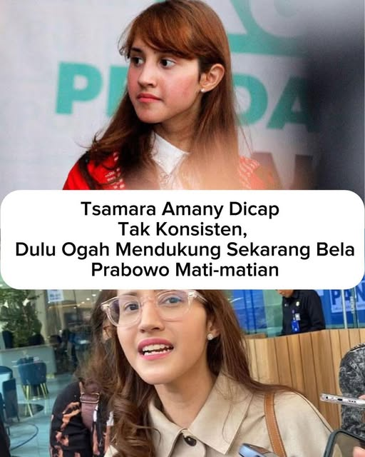 dimarsasongko98's tweet photo. Tsamara Amany pernah bilang di podcast, verbatim: "Saya tidak mungkin bersama Pak Prabowo. Karena saya tidak mungkin berada di barisan di mana ada seseorang yang punya sejarah kelam terhadap penculikan aktivis bangsa ini. Pak Prabowo tidak pernah berhasil mengklarifikasinya di hadapan Komnas HAM." 

Okee

Sekarang?

Dia Stafsus Menteri di kabinet Prabowo. 
Dan Komisaris PTPN III. 

Sekaligus