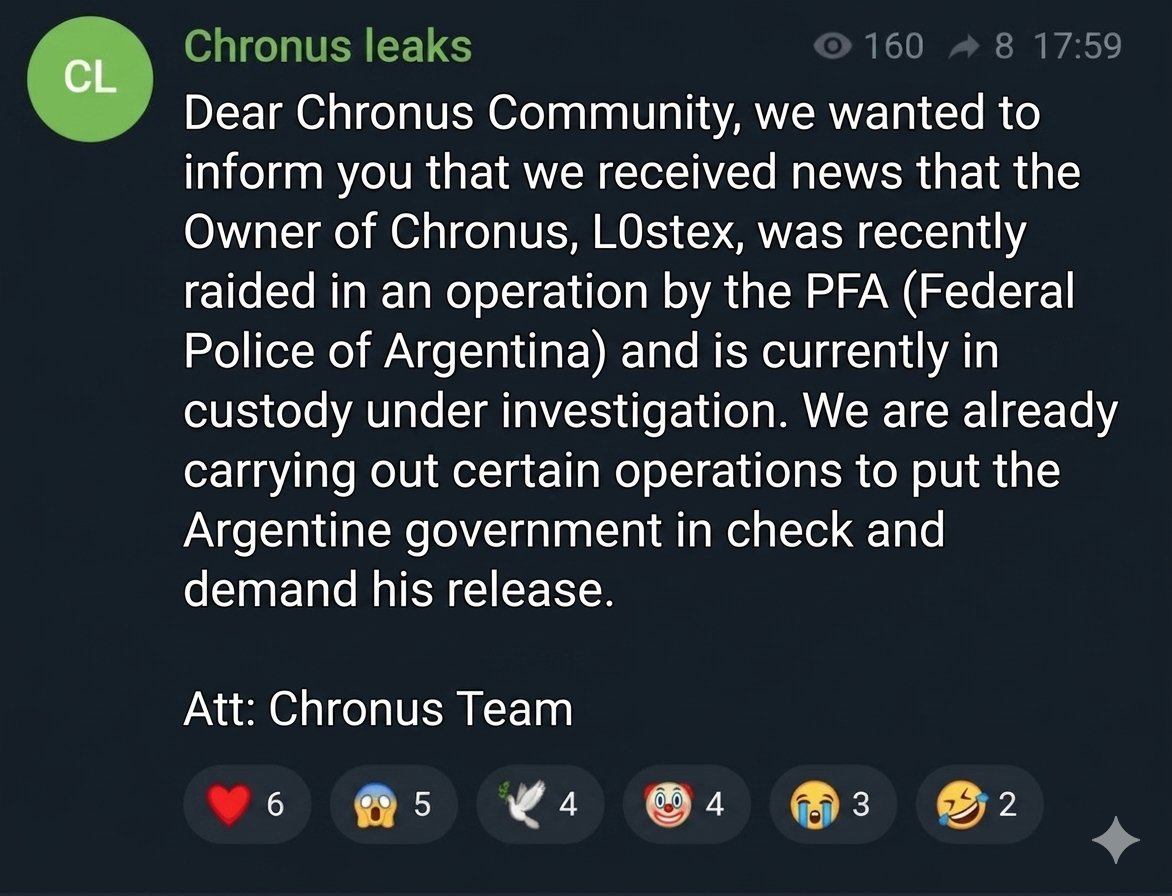 SixxisD1344's tweet photo. @diegomileista @ADanielHill #Chronus #Leaks #L0stex #PFA #Argentina Translated to English https://t.co/jvu1Nkyh8l
