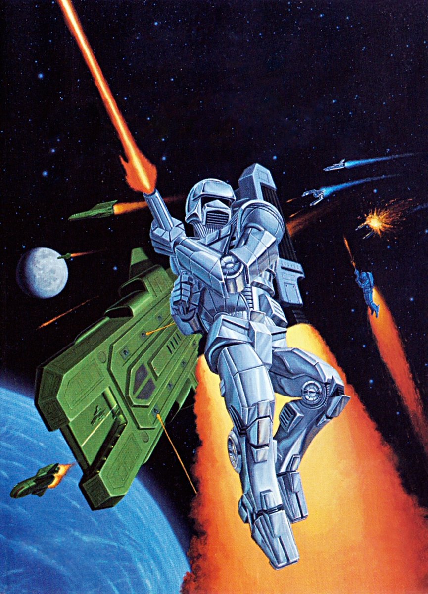peachflavor3d's tweet photo. The artwork of Target Earth used on the cover of the #SegaGenesis release in North America as well as for advertising. Removed text/logos, taking few liberties, and applying the usual upscale/clean/retouch process. No clue on the artist, any info let me know! https://t.co/ztpFRMYUXO