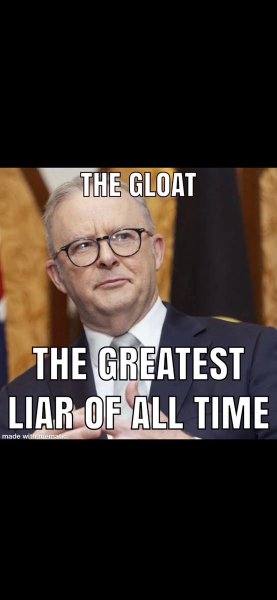 TrumpSmart2's tweet photo. @AlboMP Your word is your bond
Fucking LIAR 🤥 @AlboMP https://t.co/4k3KVq5glH