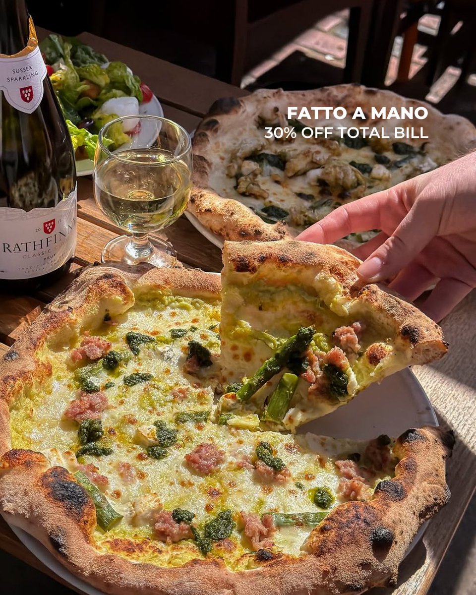 CODEHospitality's tweet photo. What type of pizza fan are you? East Coast? New York? Detroit? Neapolitan? There’s no wrong answer. With so many great pizza joints with offers on the CODE app, you can try them all.
 
Not a CODE member but working in hospitality? Join now on a free trial: https://t.co/SAqcPRq60E https://t.co/L2y2VcwX2C