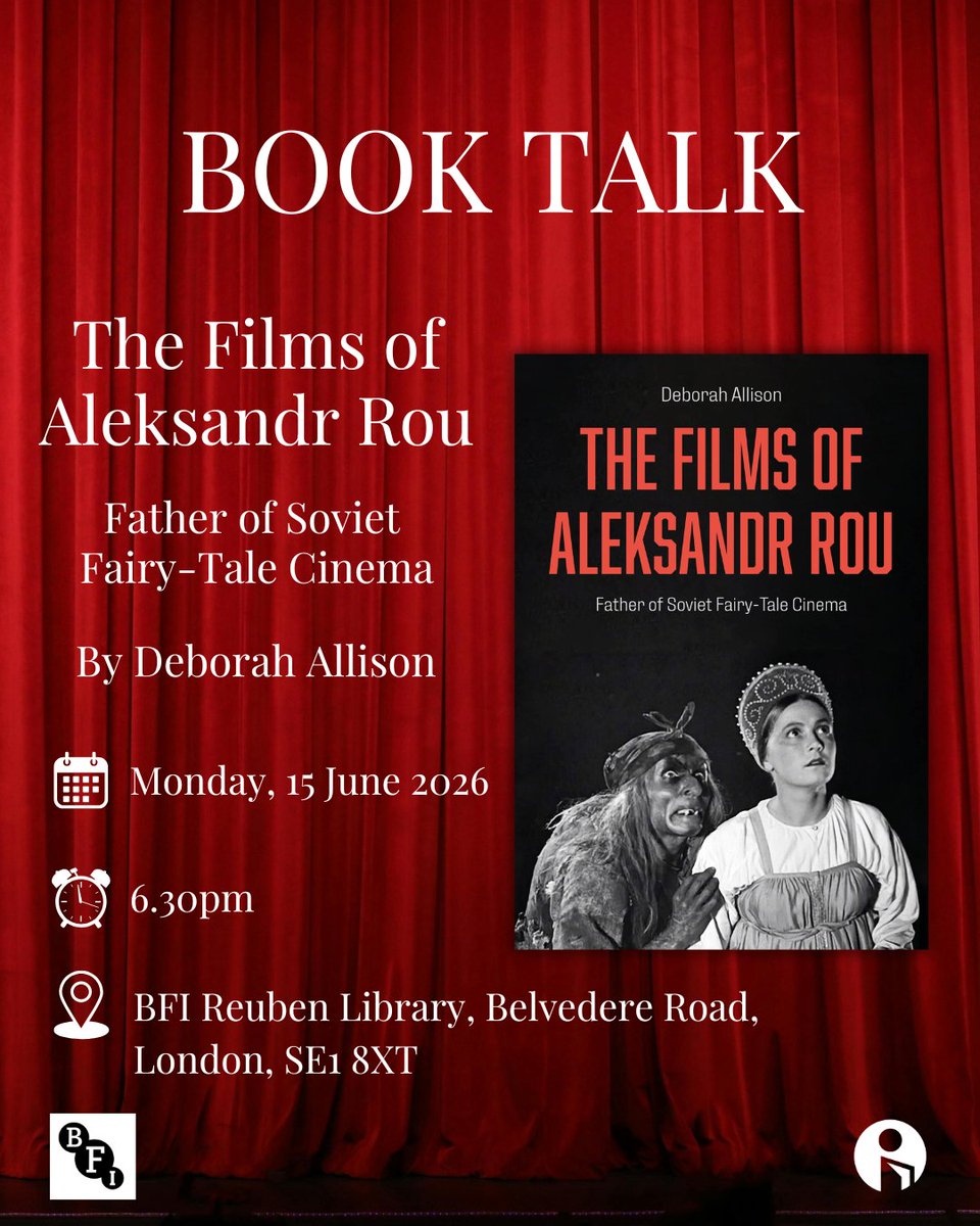 IntellectBooks's tweet photo. In this illustrated presentation, Dr Deborah Allison introduces the work of one of the world’s great masters of fairy-tale cinema.

Buy tickets here 👉https://t.co/FO2tZ4zJsc https://t.co/v1UHJqpXLI