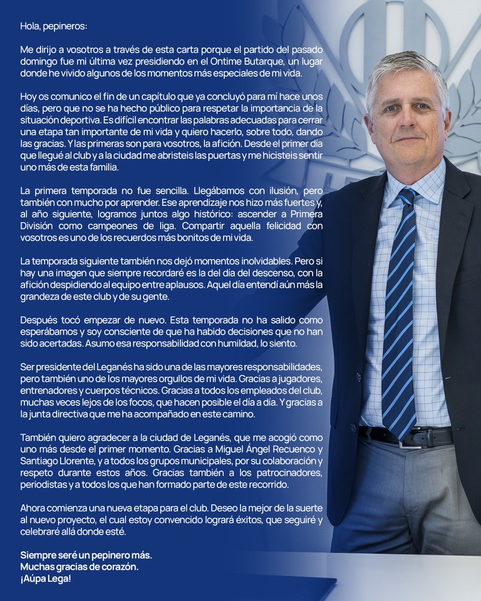 CDLeganes's tweet photo. 📜 Carta de despedida de Jeff Luhnow.

Gracias, Jeff. https://t.co/KEILgThCVJ
