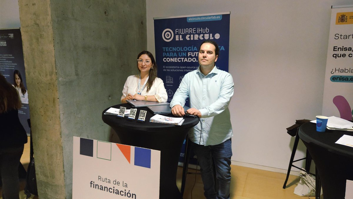 CircularFab's tweet photo. FIWARE iHub El Círculo participó en #AvanteVenture2026 junto a emprendedores del Programa de Emprendimiento de la #RedCircularFAB.

Una cita para conectar innovación, financiación, I+D+i y talento empresarial en Extremadura. https://t.co/UbU1VLUO01