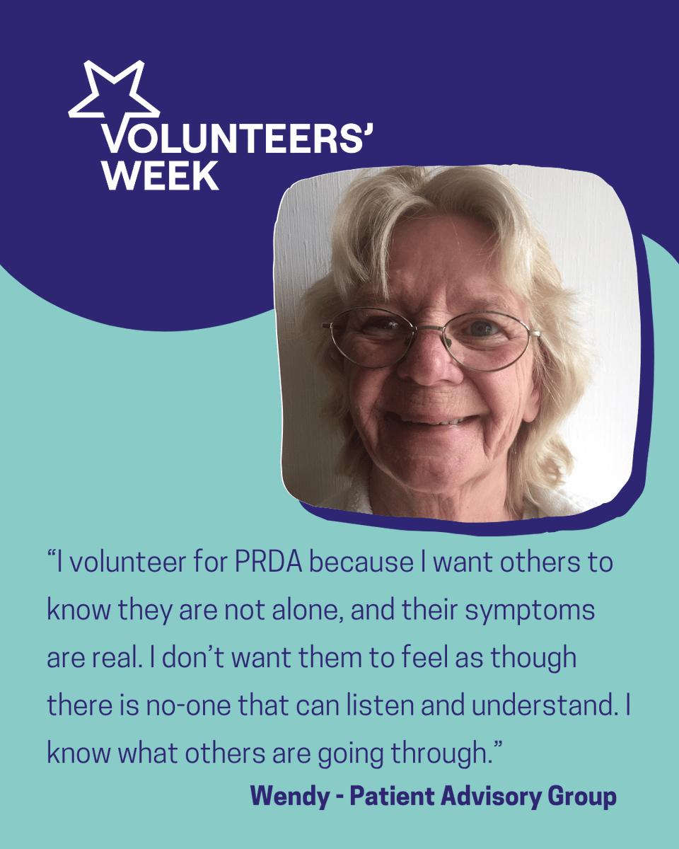 PRDA_uk's tweet photo. Volunteers are at the heart of PRDA 🌟

From our Patient and Medical Advisory Panels to our volunteer Trustees, their expertise, insight, and lived experience help shape everything we do.

Thank you to all our incredible volunteers 💙

#VolunteersWeek #PelvicRadiationDisease https://t.co/27bPFC3VFa