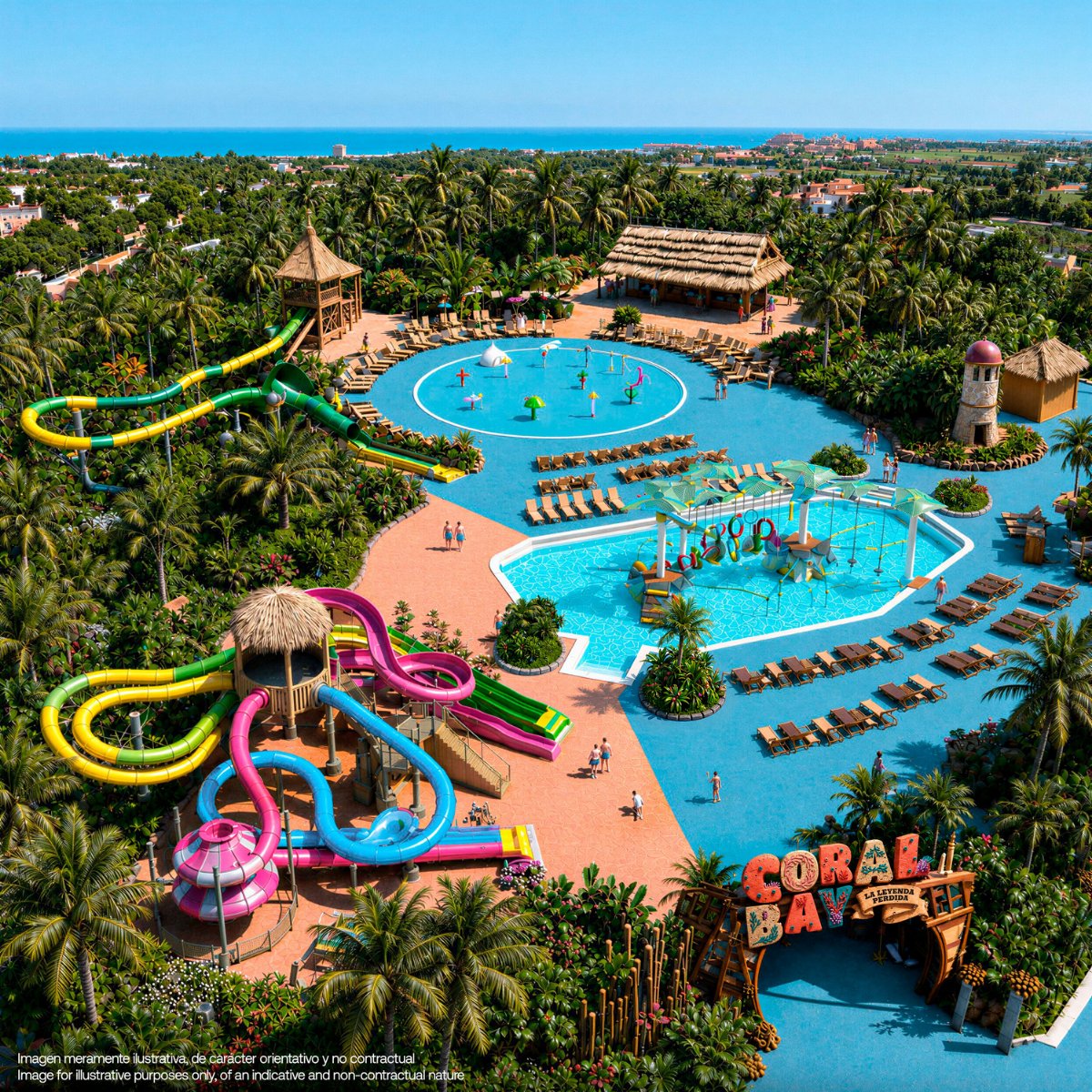 PortAventura_FR's tweet photo. Cet été, deux nouvelles expériences arrivent à PortAventura World pour des aventures familiales inoubliables. Découvrez-les !

🪸 Coral Bay, le nouvel espace familial de 6 000 m² à Caribe Aquatic Park, inspiré d'une ancienne baie pirate engloutie, où vous pourrez découvrir👇 https://t.co/iLbkq0tbXw