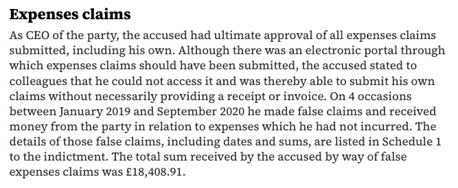 andywightman's tweet photo. John Swinney - “The systems were robust but they were circumvented” at 08:43 https://t.co/9bEWYU8FWQ except in court this morning it was agreed that they were not otherwise how could PM sign off his own expenses? It was that process that enabled the false expense claims. https://t.co/fcasiE71xP